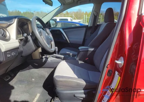 2015 Toyt Rav4 Le Red из США, поврежденный, VIN JTMZFREV8FJ054051